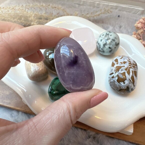 Set of 8 Crystal Tumbles - Picture 4 of 9